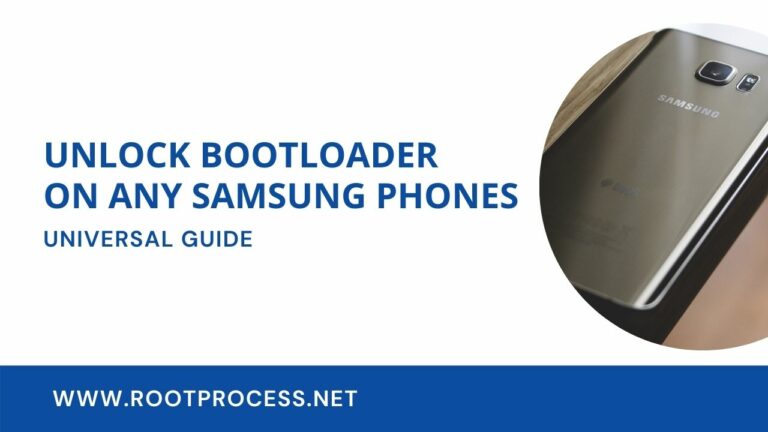 unlock bootloader on any samsung phones